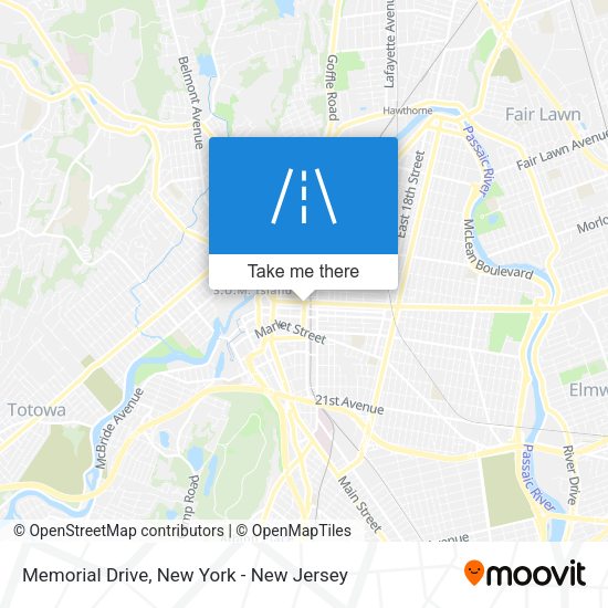Mapa de Memorial Drive