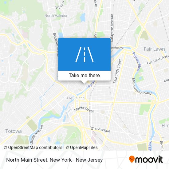 Mapa de North Main Street
