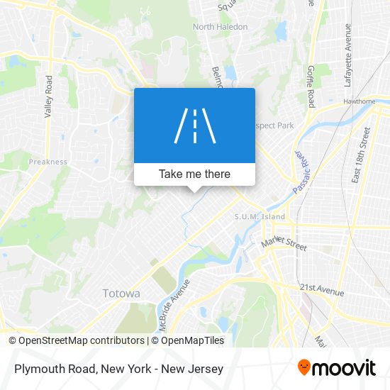 Mapa de Plymouth Road
