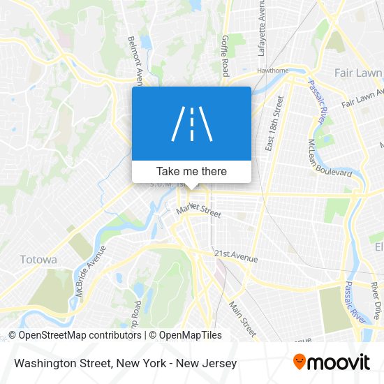 Mapa de Washington Street