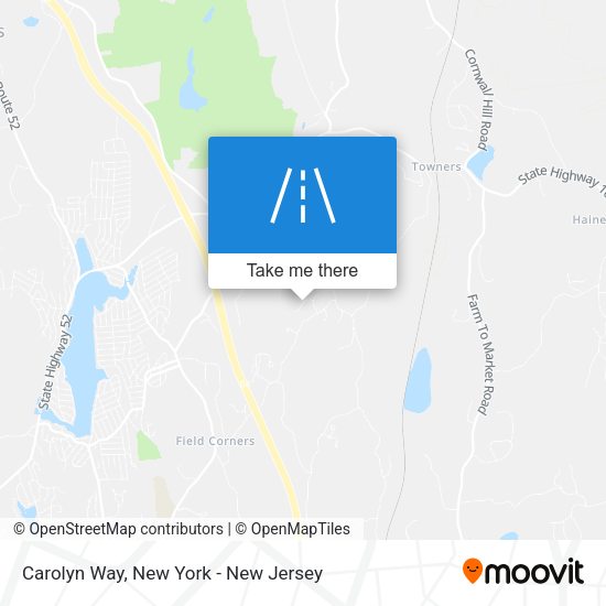 Mapa de Carolyn Way