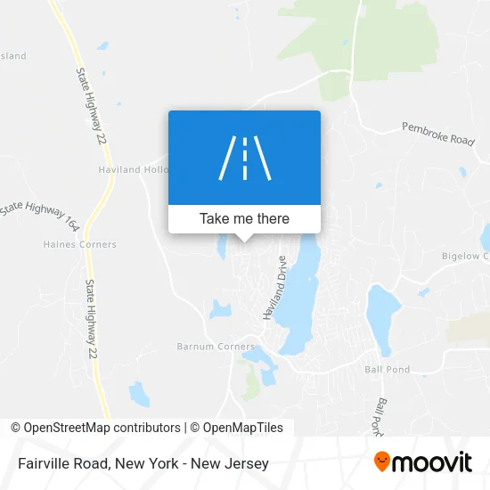 Mapa de Fairville Road
