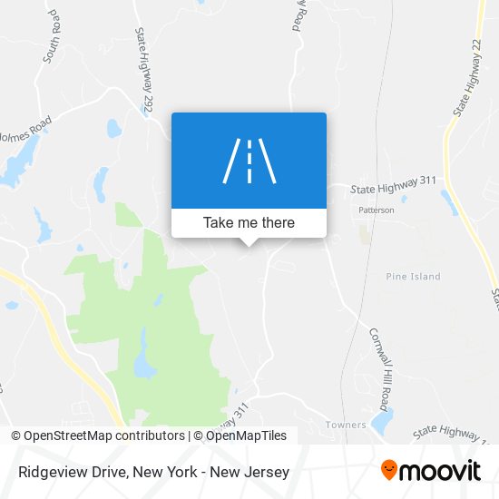 Ridgeview Drive map