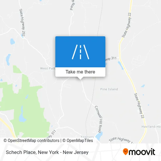 Schech Place map