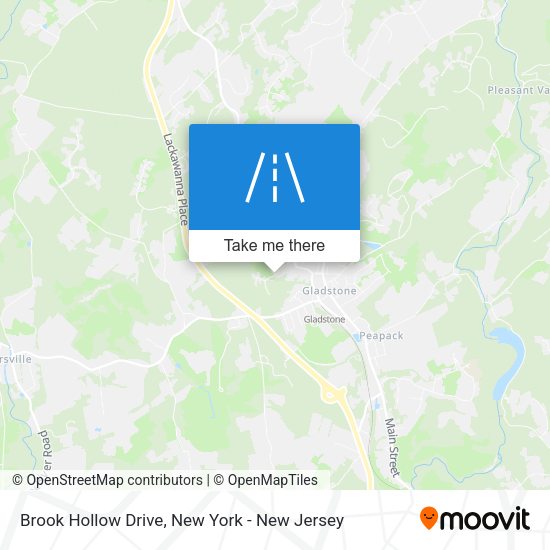 Brook Hollow Drive map