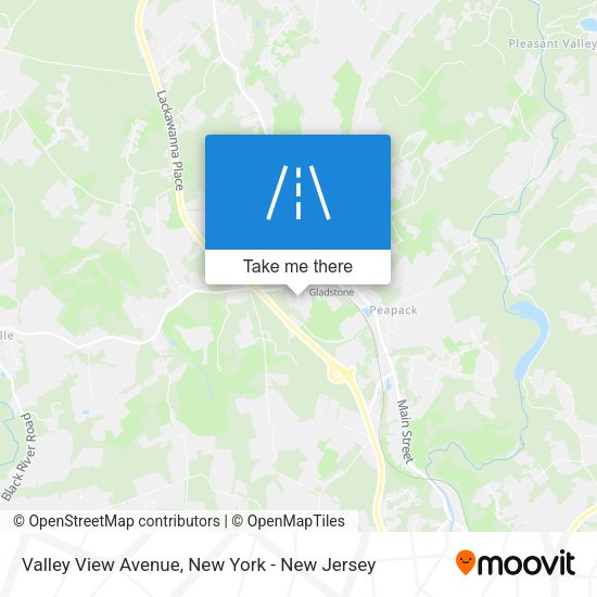 Mapa de Valley View Avenue