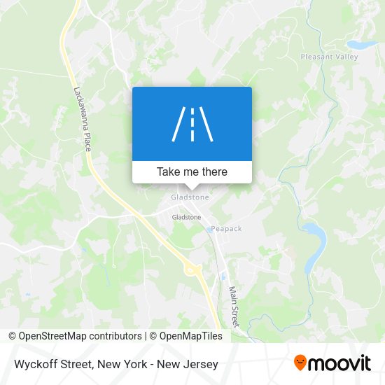 Mapa de Wyckoff Street