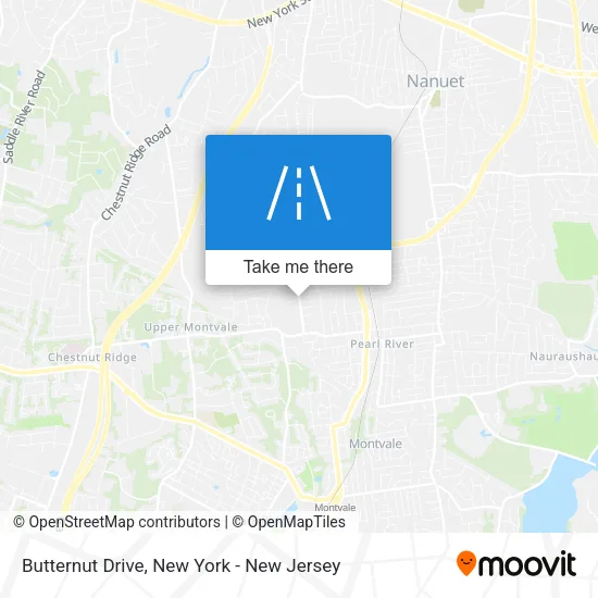 Butternut Drive map