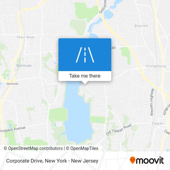Mapa de Corporate Drive