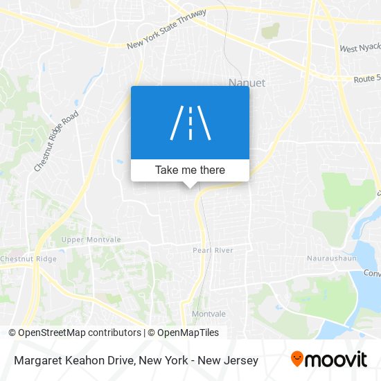 Margaret Keahon Drive map