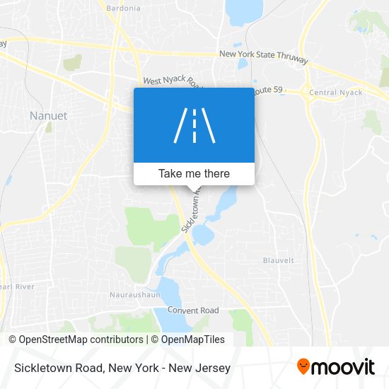 Mapa de Sickletown Road