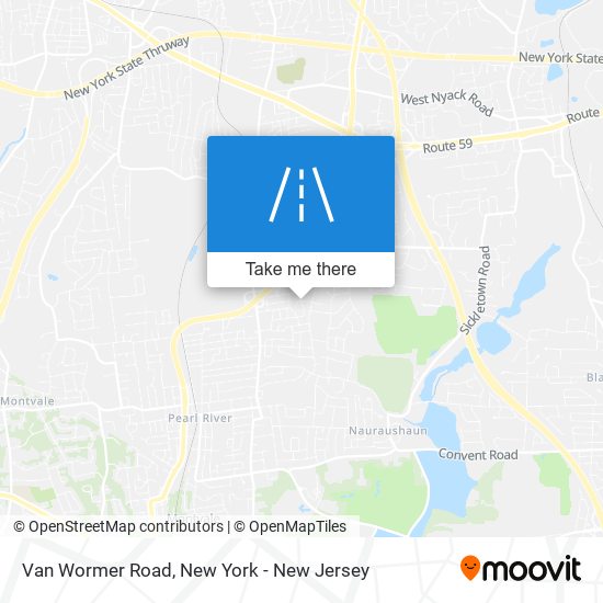 Van Wormer Road map