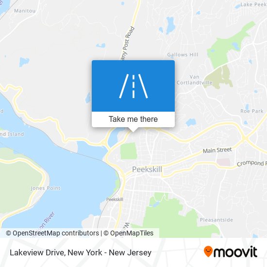 Lakeview Drive map