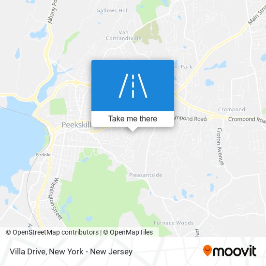 Villa Drive map