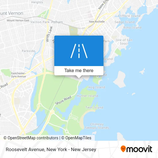 Roosevelt Avenue map
