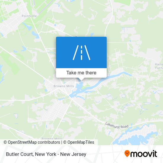 Mapa de Butler Court