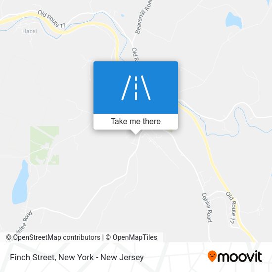 Mapa de Finch Street