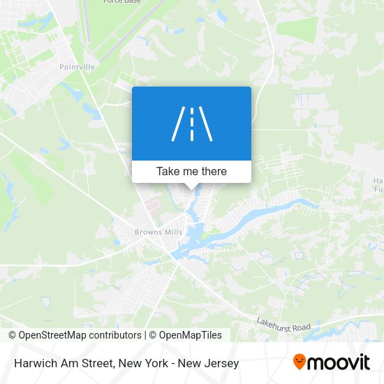 Mapa de Harwich Am Street