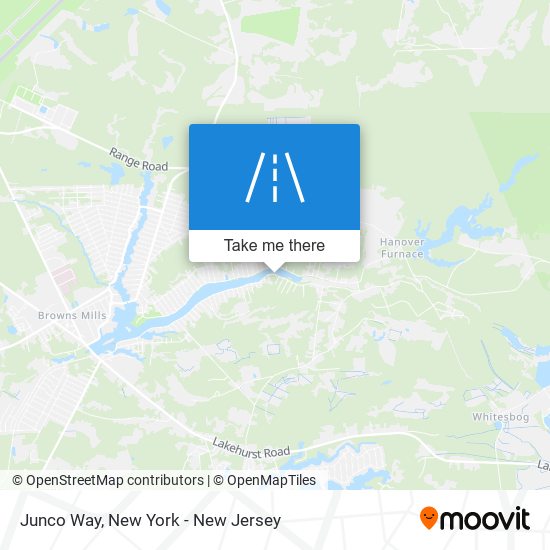 Junco Way map