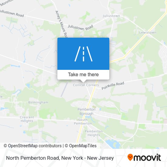 Mapa de North Pemberton Road