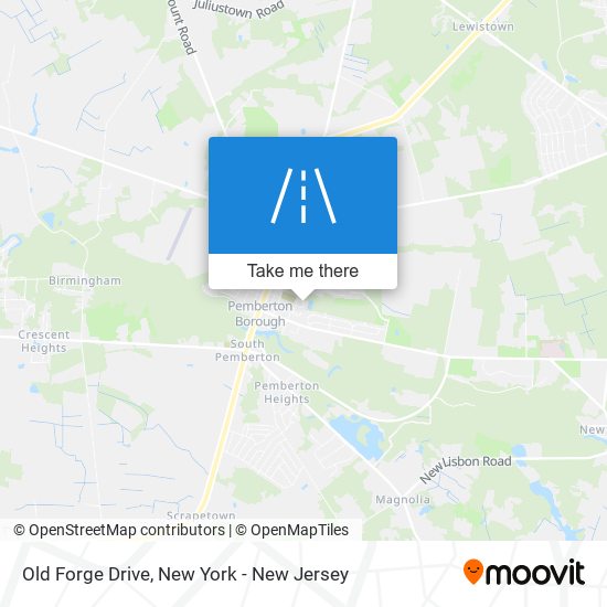 Old Forge Drive map