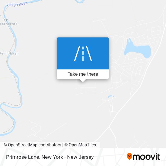Mapa de Primrose Lane
