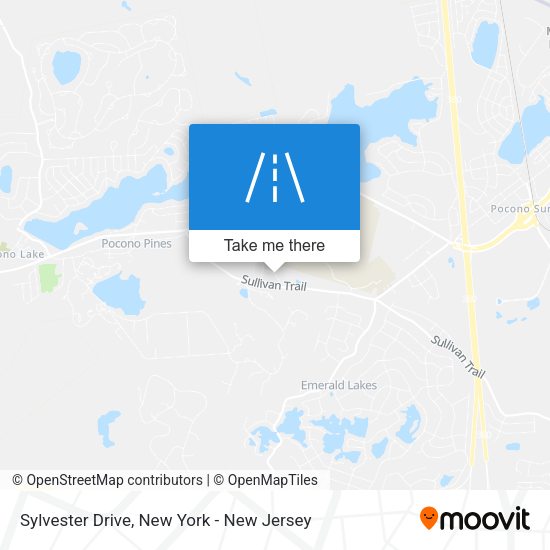 Mapa de Sylvester Drive
