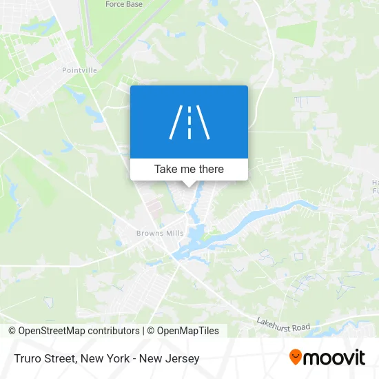Truro Street map
