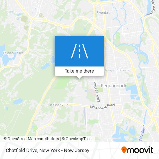 Chatfield Drive map