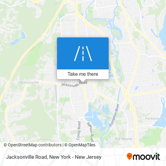 Mapa de Jacksonville Road