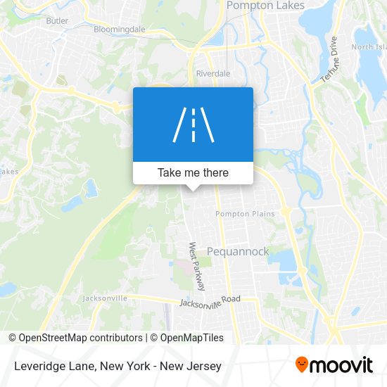 Mapa de Leveridge Lane