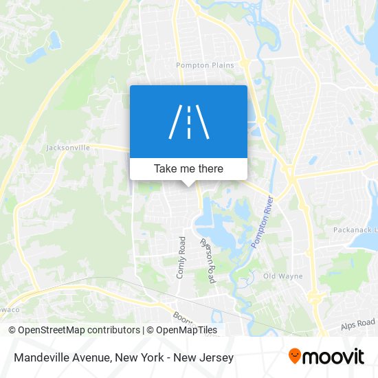 Mandeville Avenue map