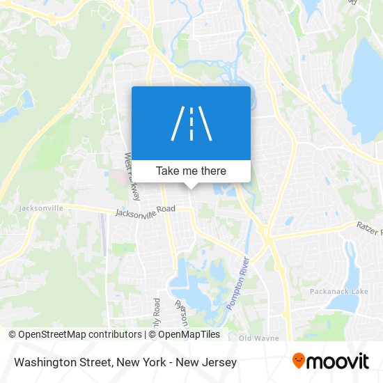 Mapa de Washington Street