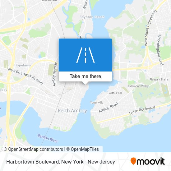 Mapa de Harbortown Boulevard