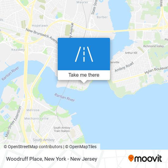 Woodruff Place map