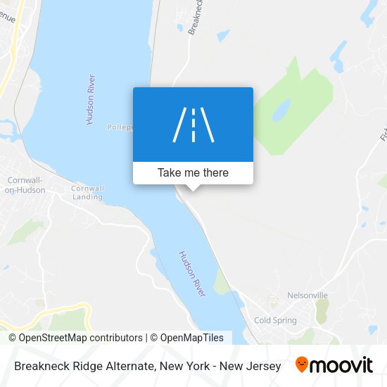 Breakneck Ridge Alternate map