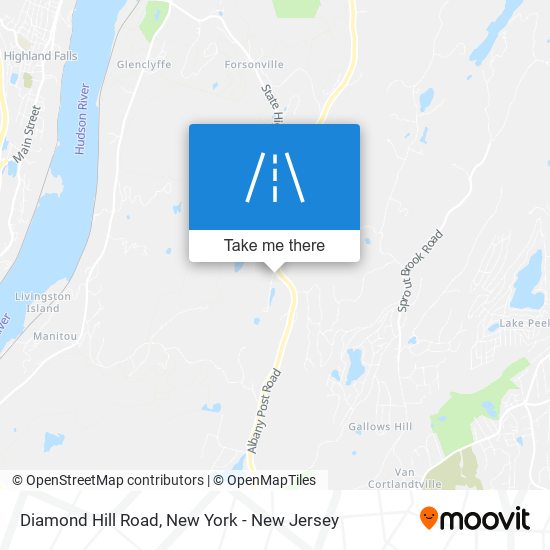 Mapa de Diamond Hill Road
