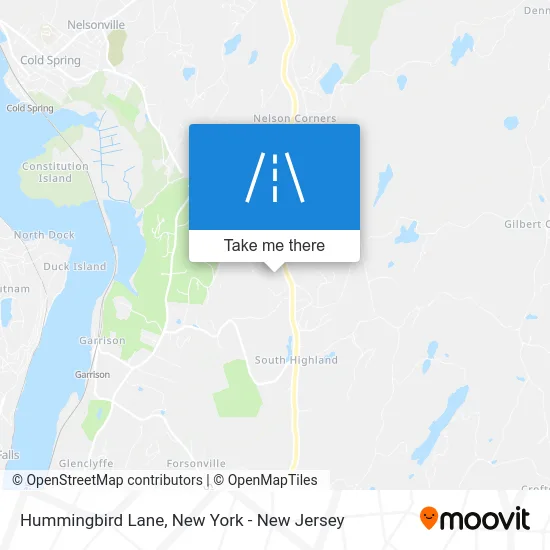 Hummingbird Lane map