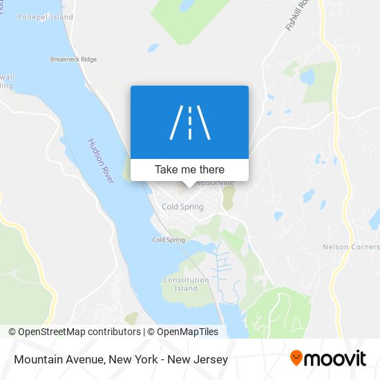 Mountain Avenue map