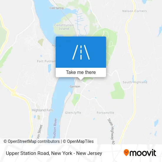 Mapa de Upper Station Road