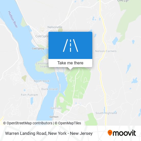 Mapa de Warren Landing Road