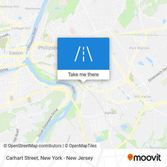 Mapa de Carhart Street