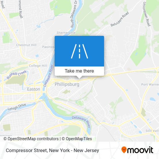 Mapa de Compressor Street