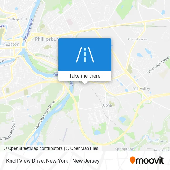 Knoll View Drive map