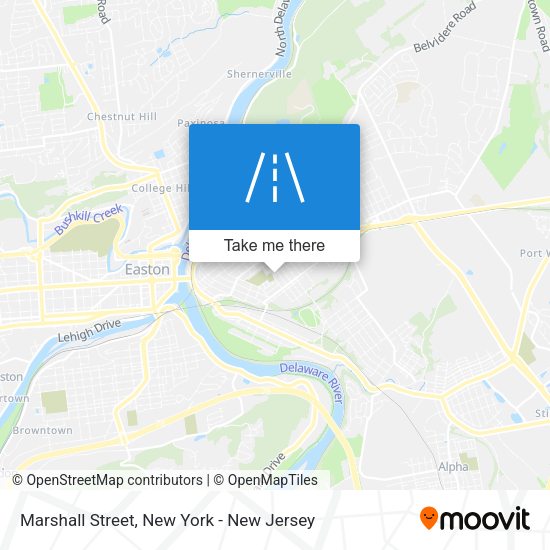 Mapa de Marshall Street