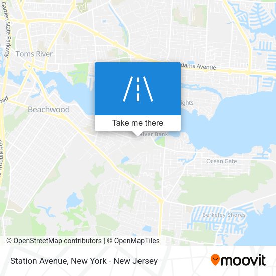 Mapa de Station Avenue
