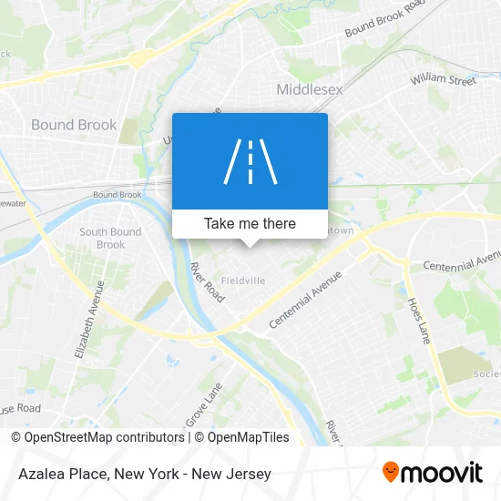 Azalea Place map