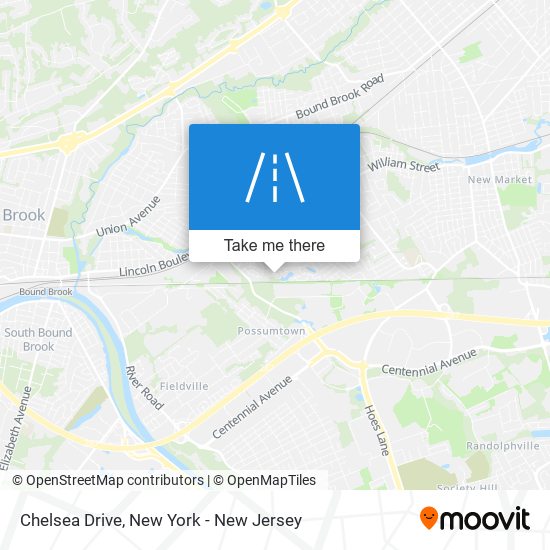 Chelsea Drive map