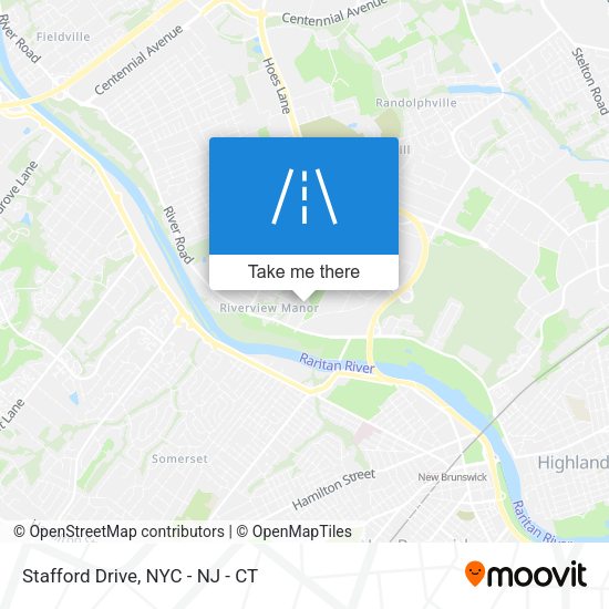 Mapa de Stafford Drive