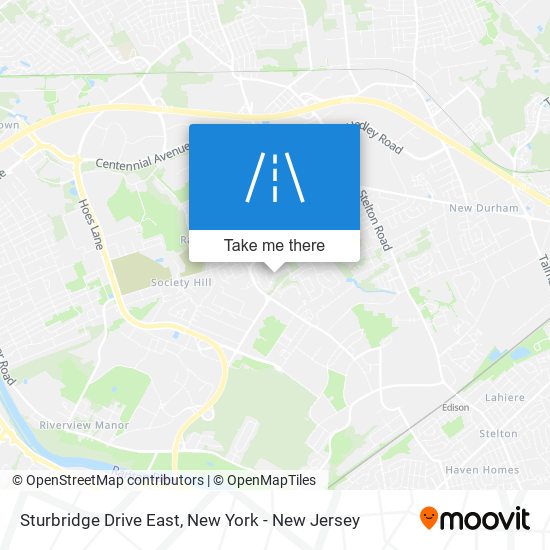 Mapa de Sturbridge Drive East